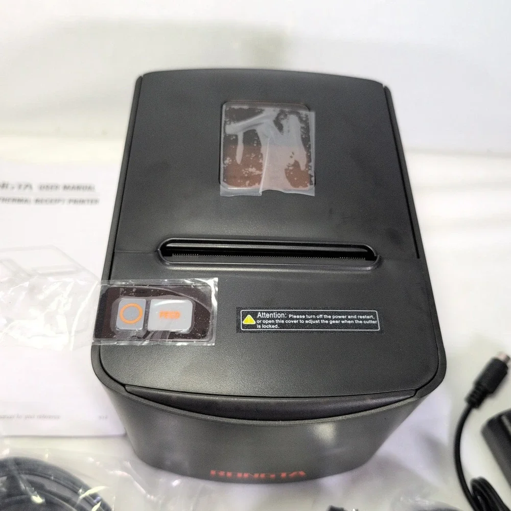 Rongta POS Printer, 80mm USB Thermal Receipt Printer, Restaurant Kitchen RP326